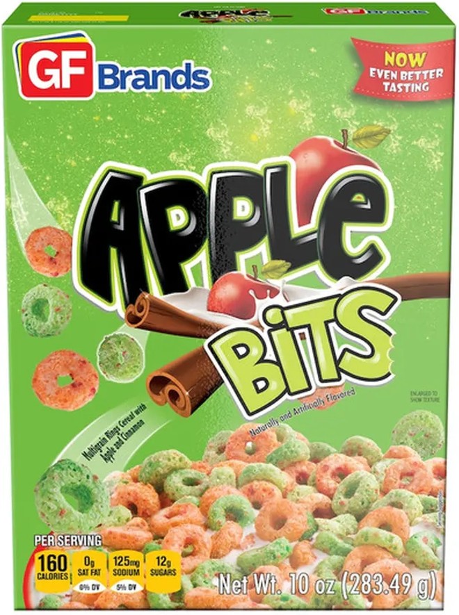 Multigrain Rings Cereal With Apple And Cinnamon Bites