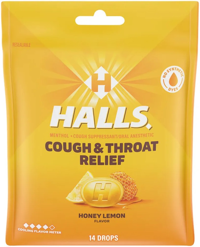 Cough Suppressant/Oral Anesthetic, Menthol, Honey Lemon Flavor