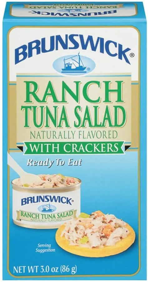 Tuna Salad with Crackers, Ranch