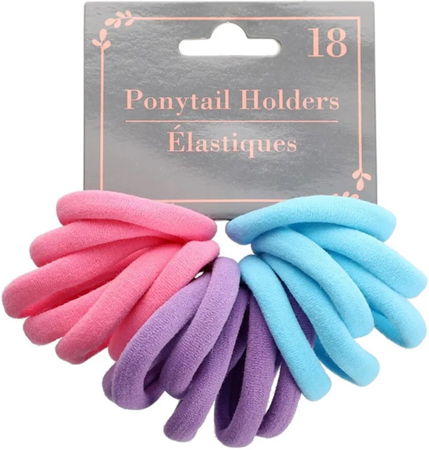 Children's Neon Ponytail Holders