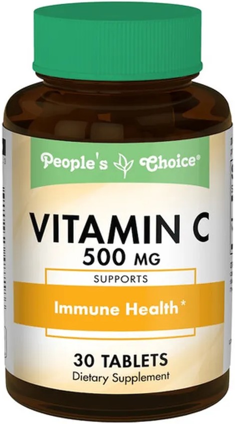 Vitamin C 500 Mg Antioxidant Nutrient Dietary Supplement Tablets