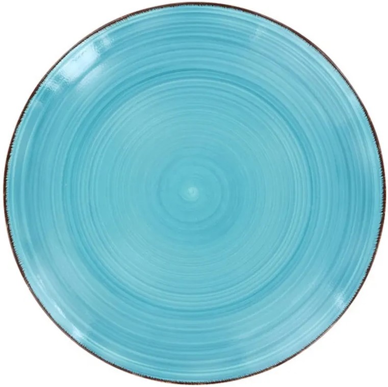7" Turquoise Swirl Side Plates