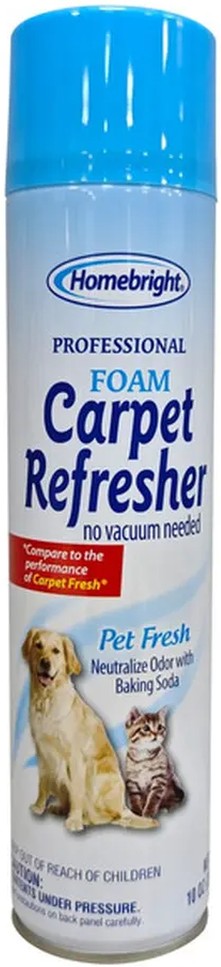 Pet Fresh Scent Foam Carpet Refresher