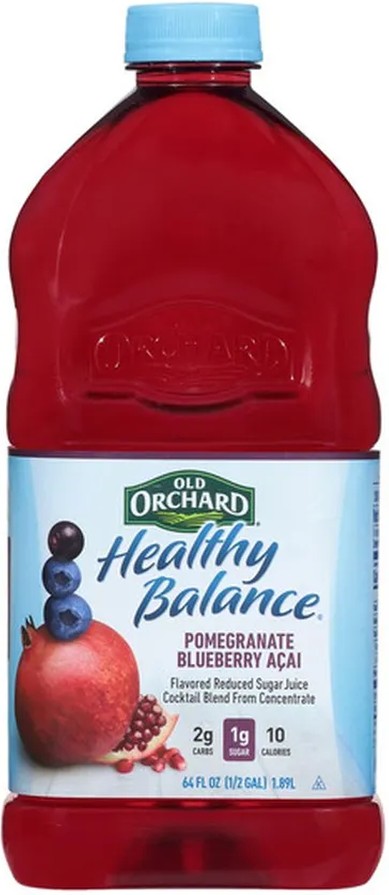 Diet Pomegranate Blueberry Aai Juice Cocktail