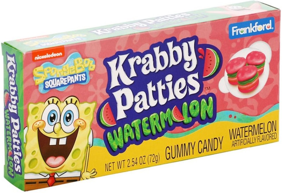 Spongebob Squarepants Krabby Patties Gummy Candy
