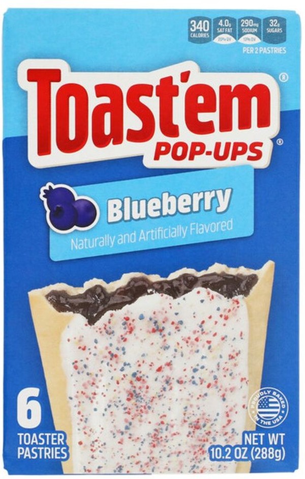 Pop-ups Toaster Pastries, Blueberry