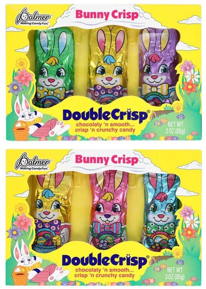 Chocolate, Double Crisp, Bunny Crisp