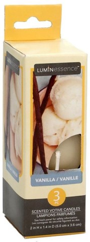 4 Pack Vanilla Votive