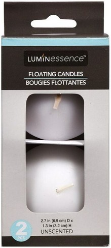 White Floating Candles