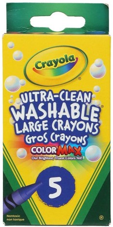 Ultra Clean Washable Large Crayons