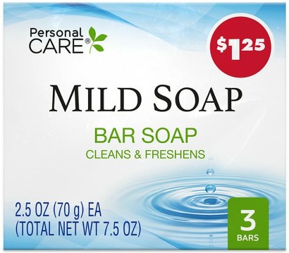 Mild Bar Soap Box