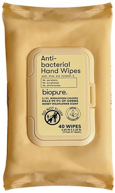 Anti-bacterial Hand Wipes,honey Wildflower