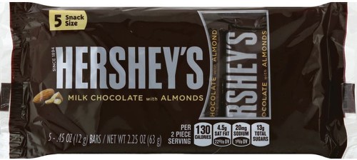 Milk Chocolate with Almonds Individually Wrapped
