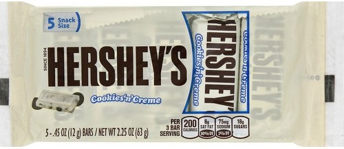 Cookies 'n' Creme Snack Size Candy