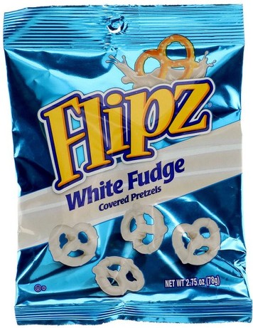 White Fudge Covered Pretzels