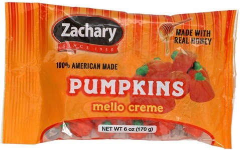 Confections Jelly Pumpkin Candies Bag