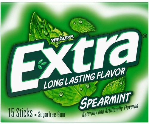Spearmint Sugar Free Chewing Gum
