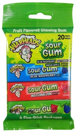 Assorted Sour Gum Sticks