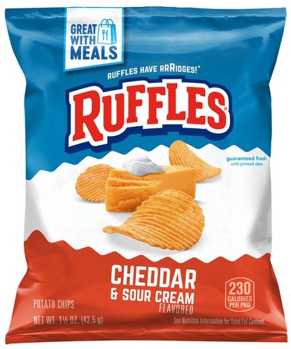 Potato Chips, Cheddar & Sour Cream