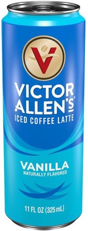 Canned Vanilla Iced Latte Coffee Drink