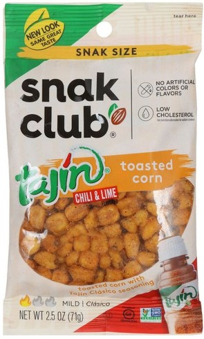 Toasted Corn, Tajin Chili & Lime Flavored, Mild, Snak Size
