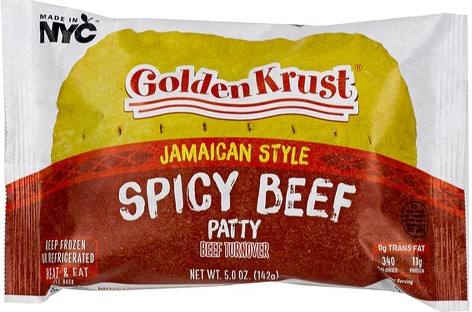 Jamaican Style Spicy Beef Patty