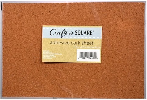 11.75" x 7.75" Adhesive Cork Sheet