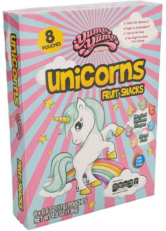 Unicorns Fruit Snacks