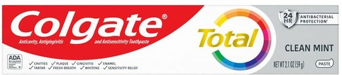 Total Anticavity, Antigingivitis And Antisensitivity Toothpaste, Clean Mint