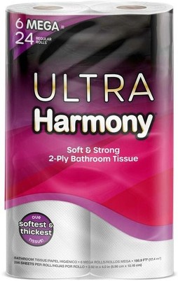 Ultra Soft & Strong Bathroom Tissue