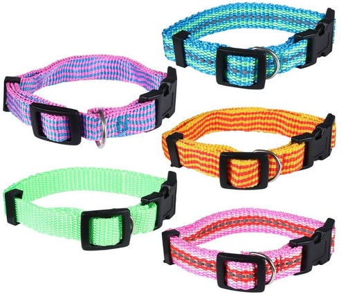 Small Adjustable Dog Collars