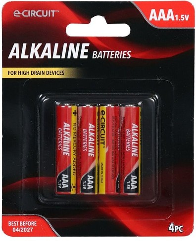 Alkaline AAA Batteries