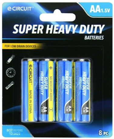 AA Super Heavy Duty Batteries