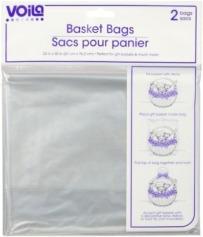 Clear Bag A Basket