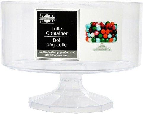 40 Ounce Plastic Trifle Container