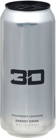 Energy Drink, Strawberry Lemonade