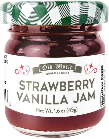 Quality Foods Strawberry Vanilla Jam Sampler