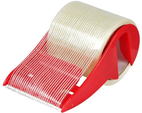 180" Reinforced Strapping Tape With Dispenser