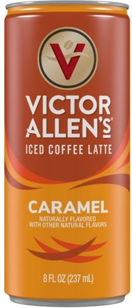 Iced Latte, Caramel Flavored, Ready to Drink Can