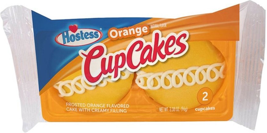 Orange Flavored Cupcakes Single Serve