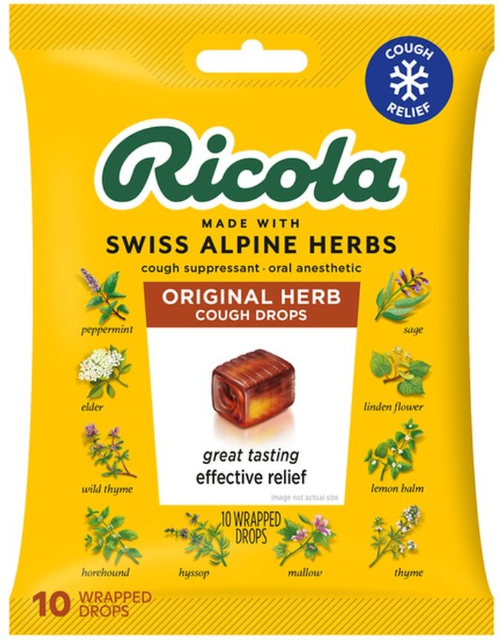 Cough Drops, Original Herb