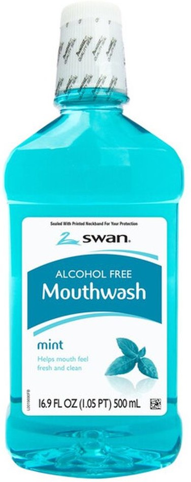 Blue Mint Anti-Plaque Dental Rinse Mouthwash