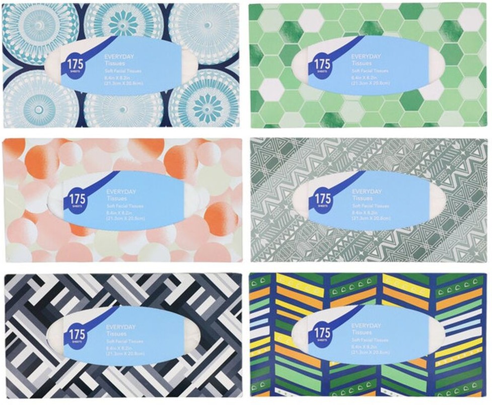 2-Ply Facial Tissues Boxes