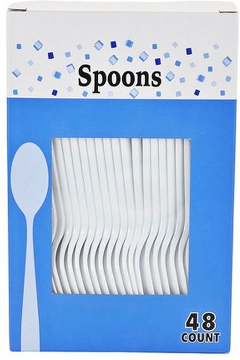 Everyday Plastic Spoons - White
