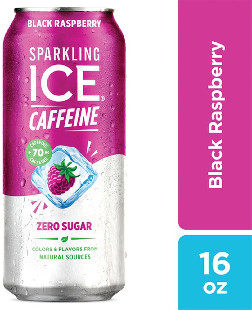 Caffeine Black Raspberry Plus Caffeine Sparkling Water