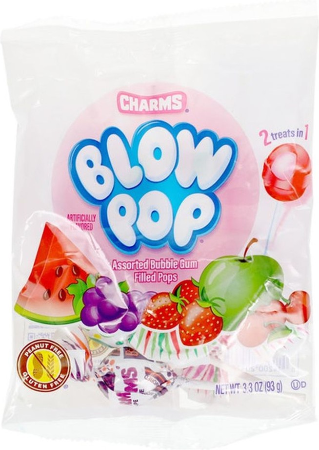 Pop Assorted Bubble Gum Filled Pops