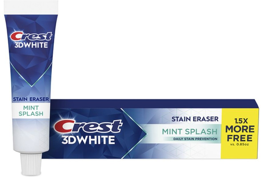 Toothpaste, Mint Splash, Stain Eraser