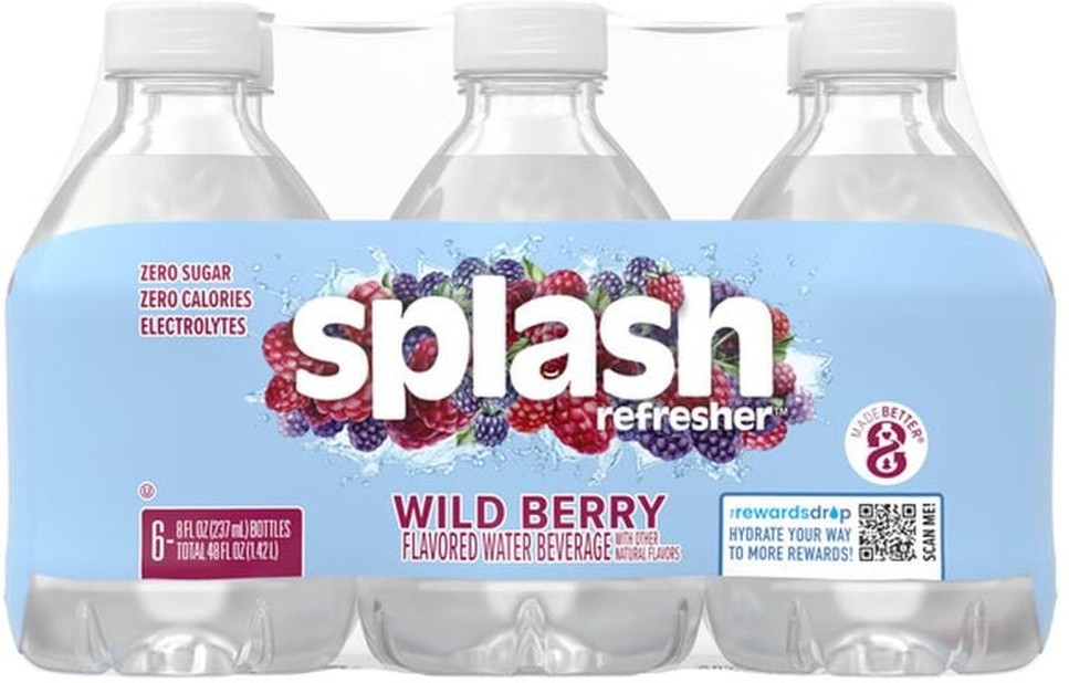 Refresher, Wild Berry Flavored Water
