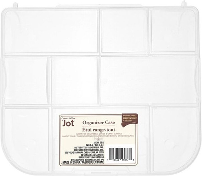 Plastic Desk Organizer Case