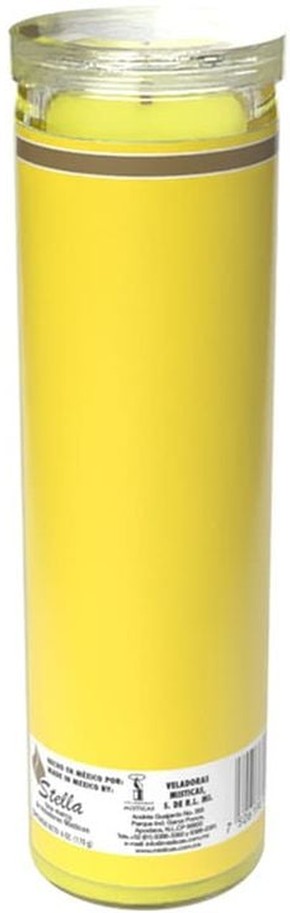 Plain Yellow Candle